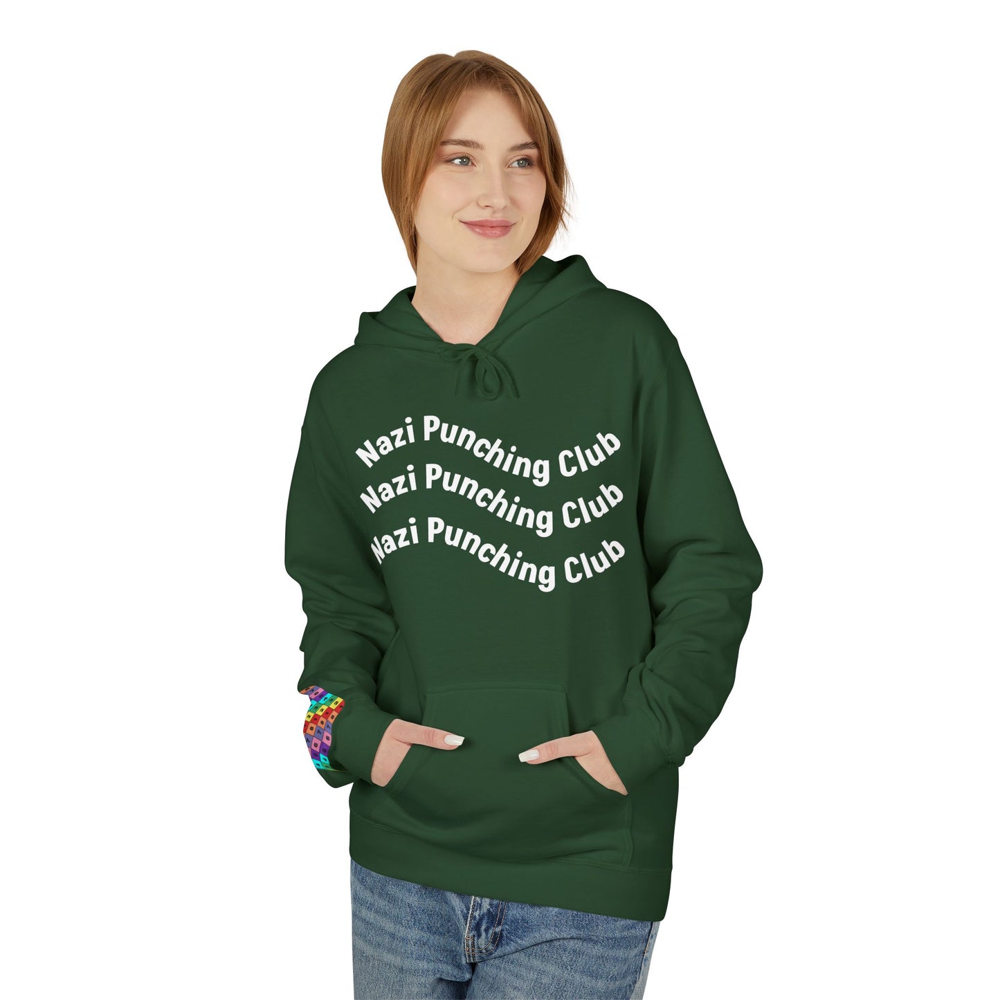 Wavy N.P.C Relaxed Fit Hoodie
