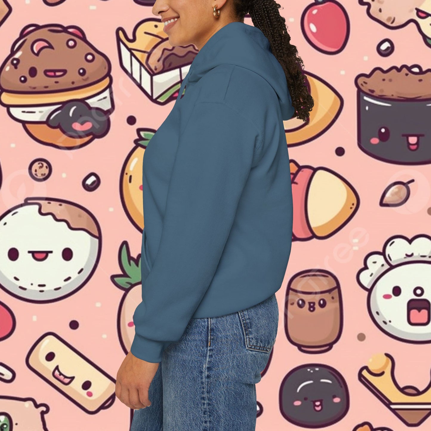 KARAAGE!!!! Relaxed Fit Hoodie