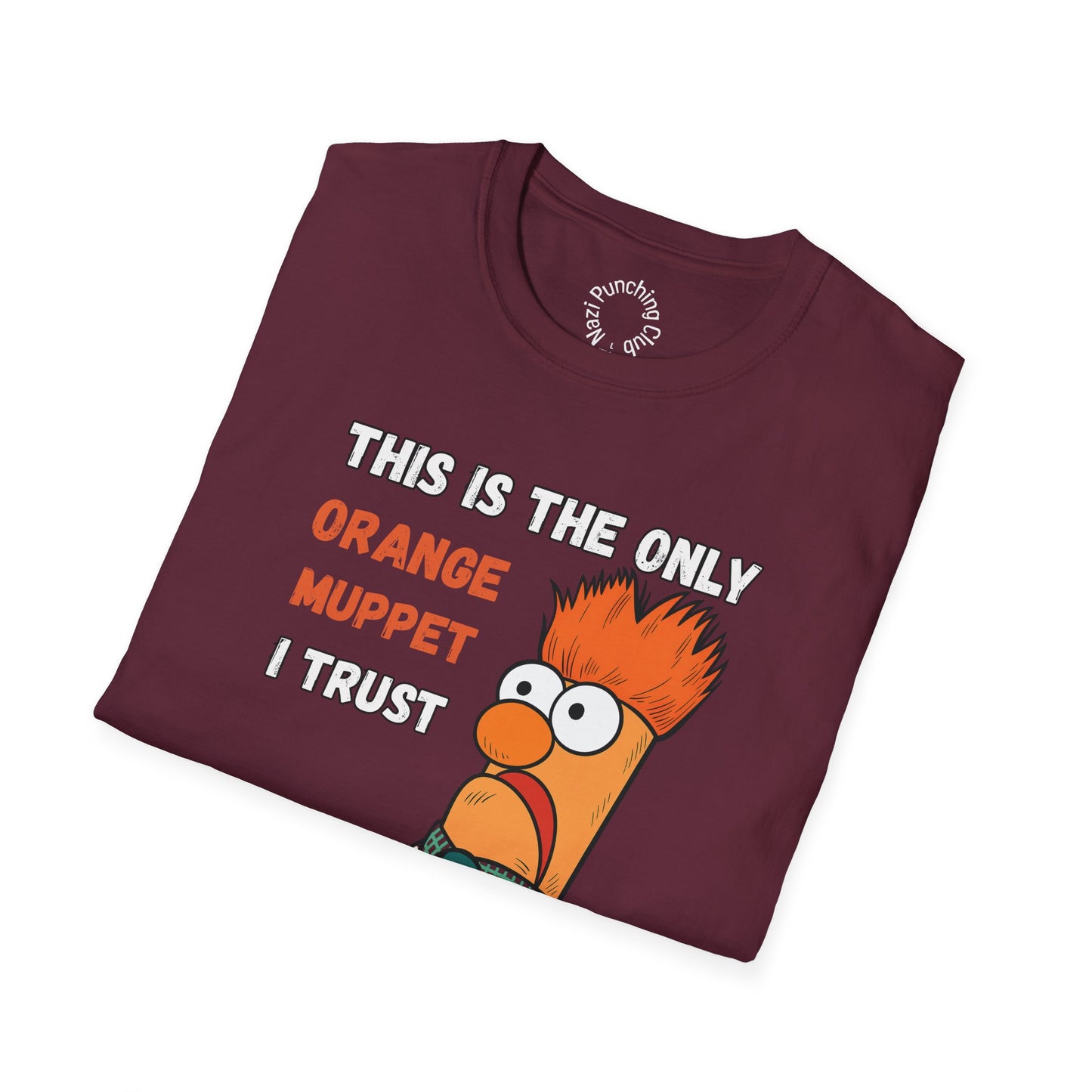 Orange Muppet Softstyle T-shirt