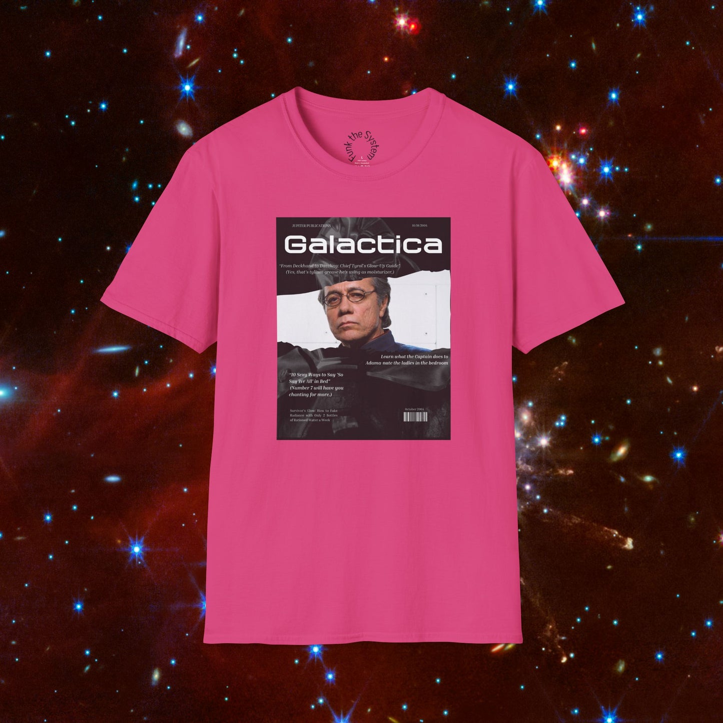 Galactica Magazine Softstyle T-shirt