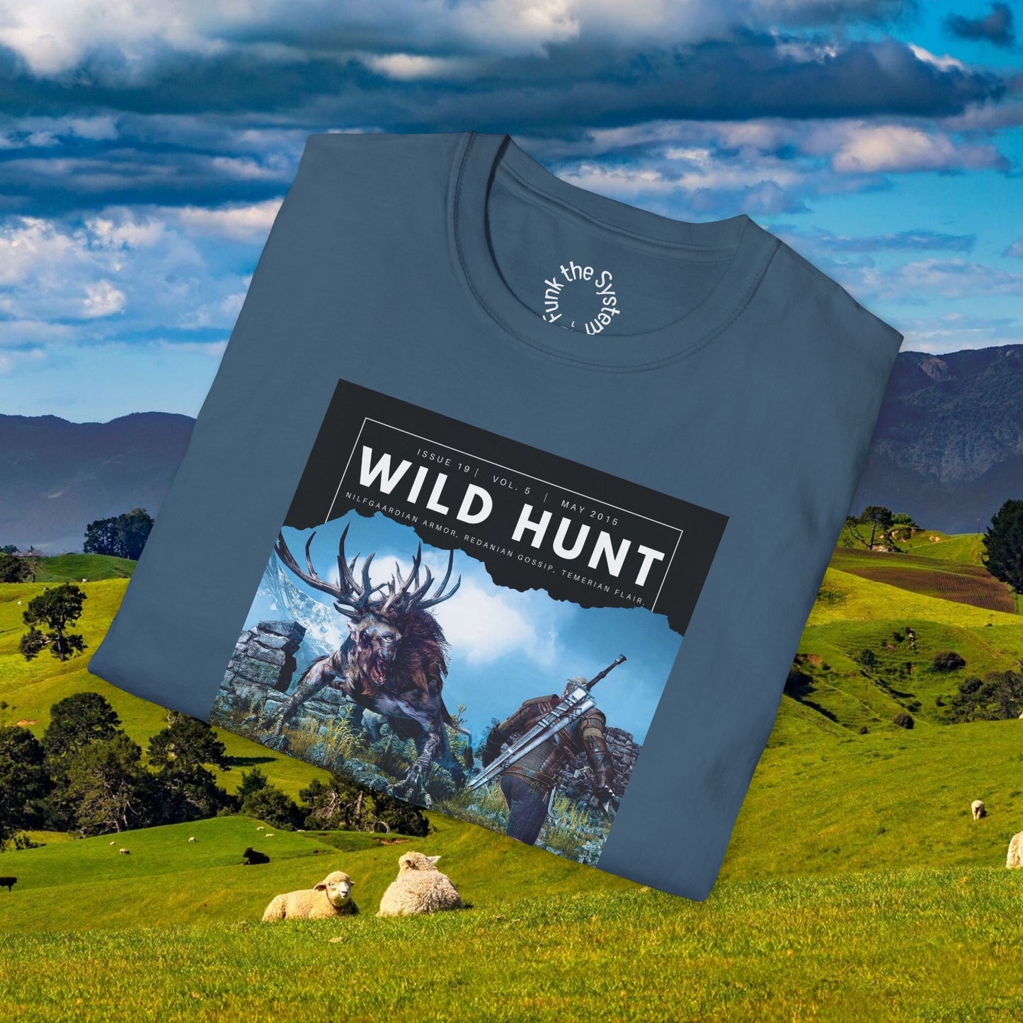 Wild Hunt (Witcher Magazine Cover) Softstyle T-shirt