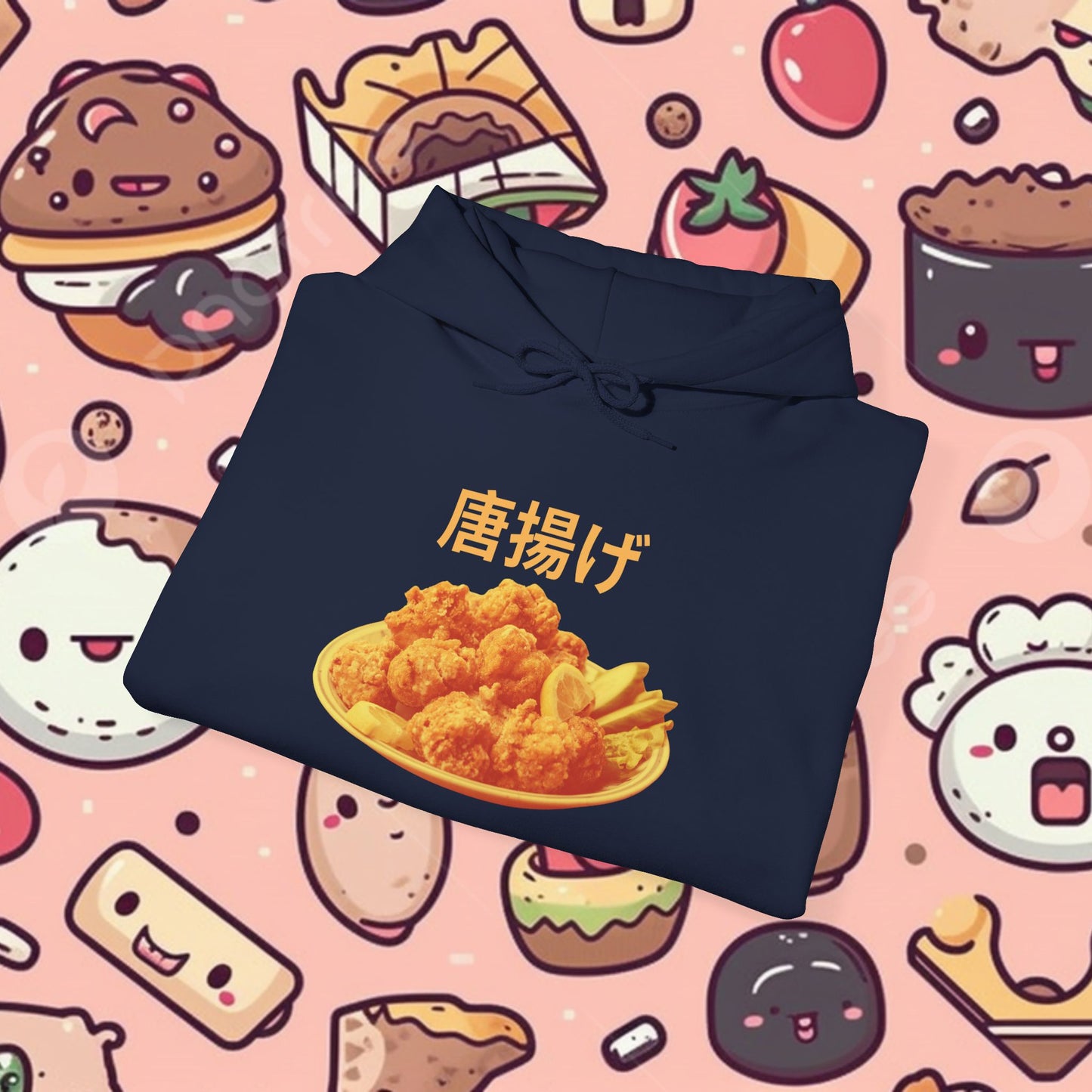 KARAAGE!!!! Relaxed Fit Hoodie