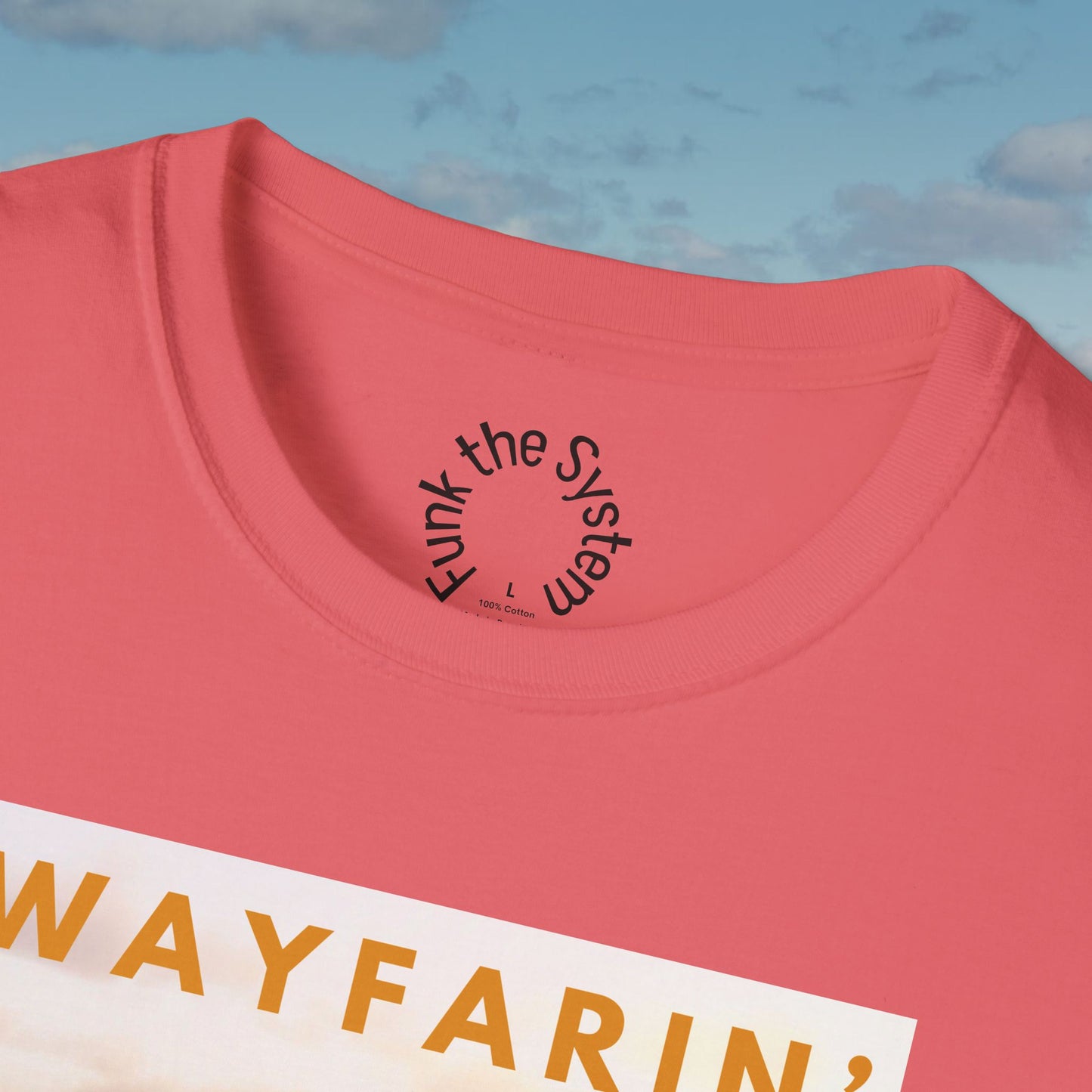 Wayfarin' (RDR2 Magazine Cover) Softstyle T-shirt