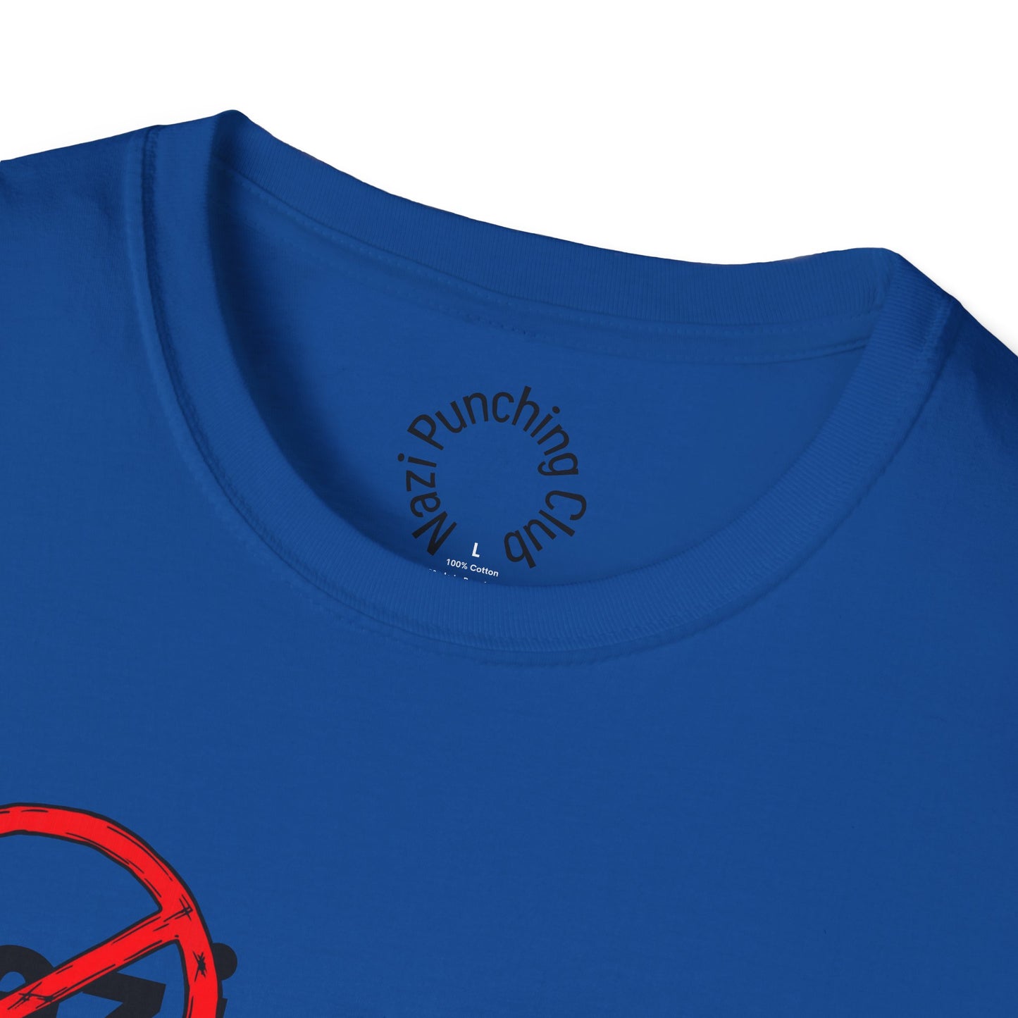 N.P.C Circle Backslash Softstyle T-shirt