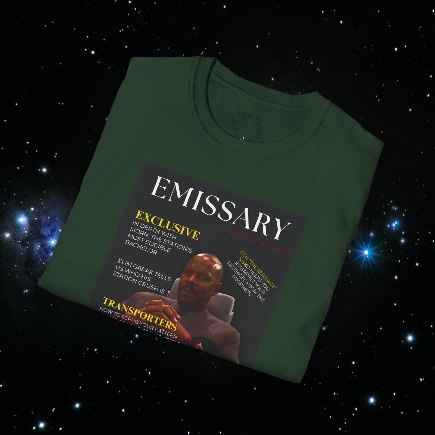 Emissary Weekly (Deep Space 9 Magazine Cover) Softstyle T-shirt
