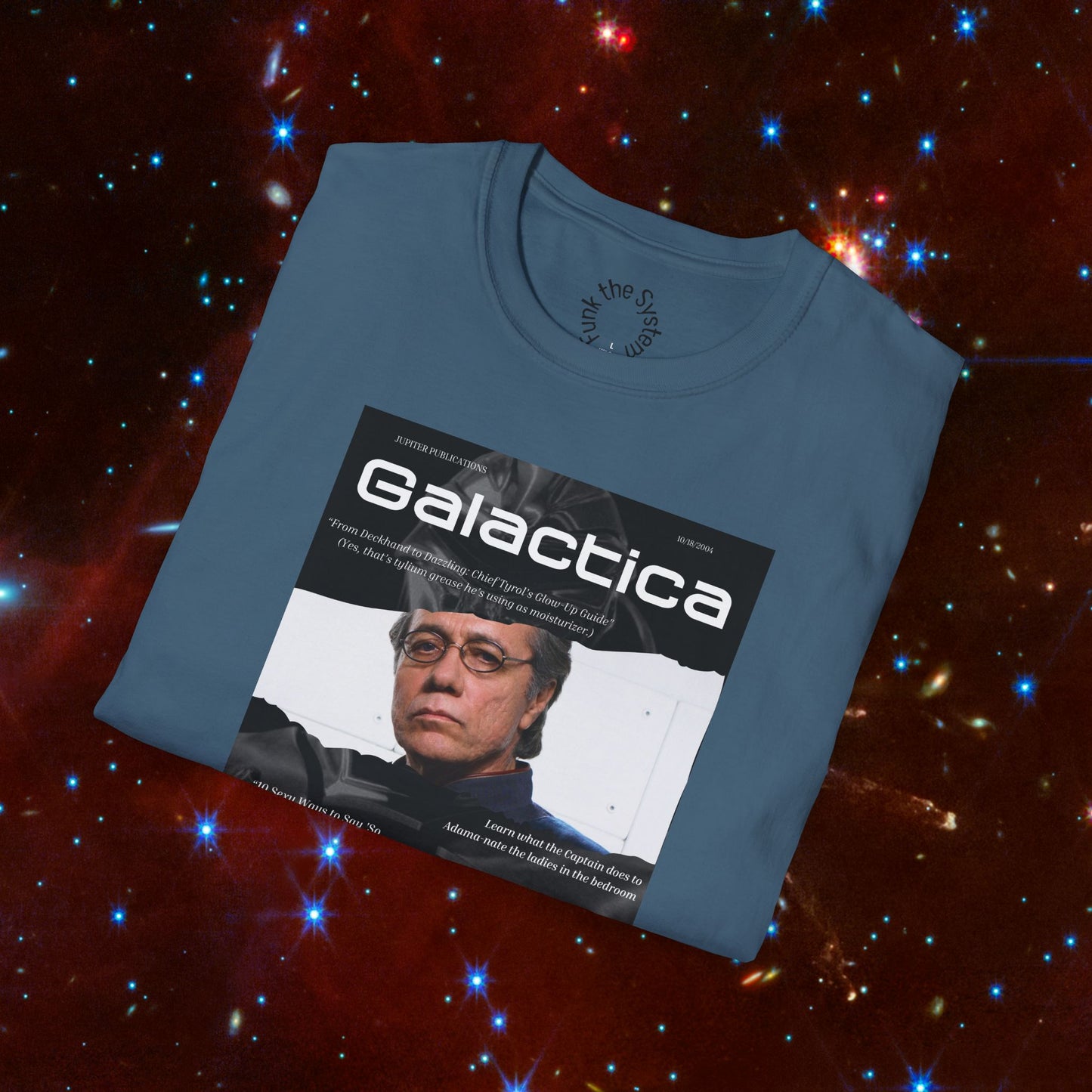 Galactica Magazine Softstyle T-shirt