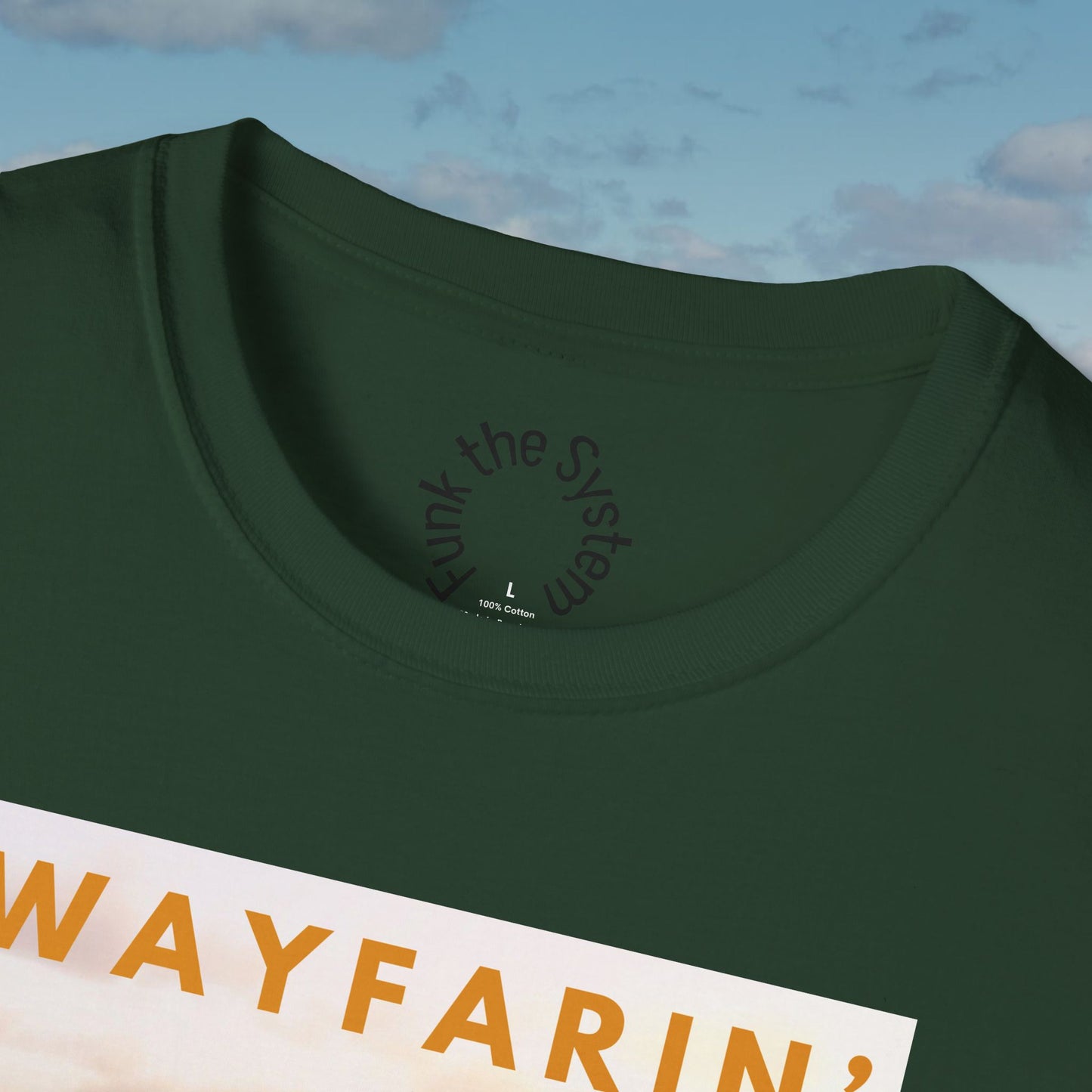 Wayfarin' (RDR2 Magazine Cover) Softstyle T-shirt