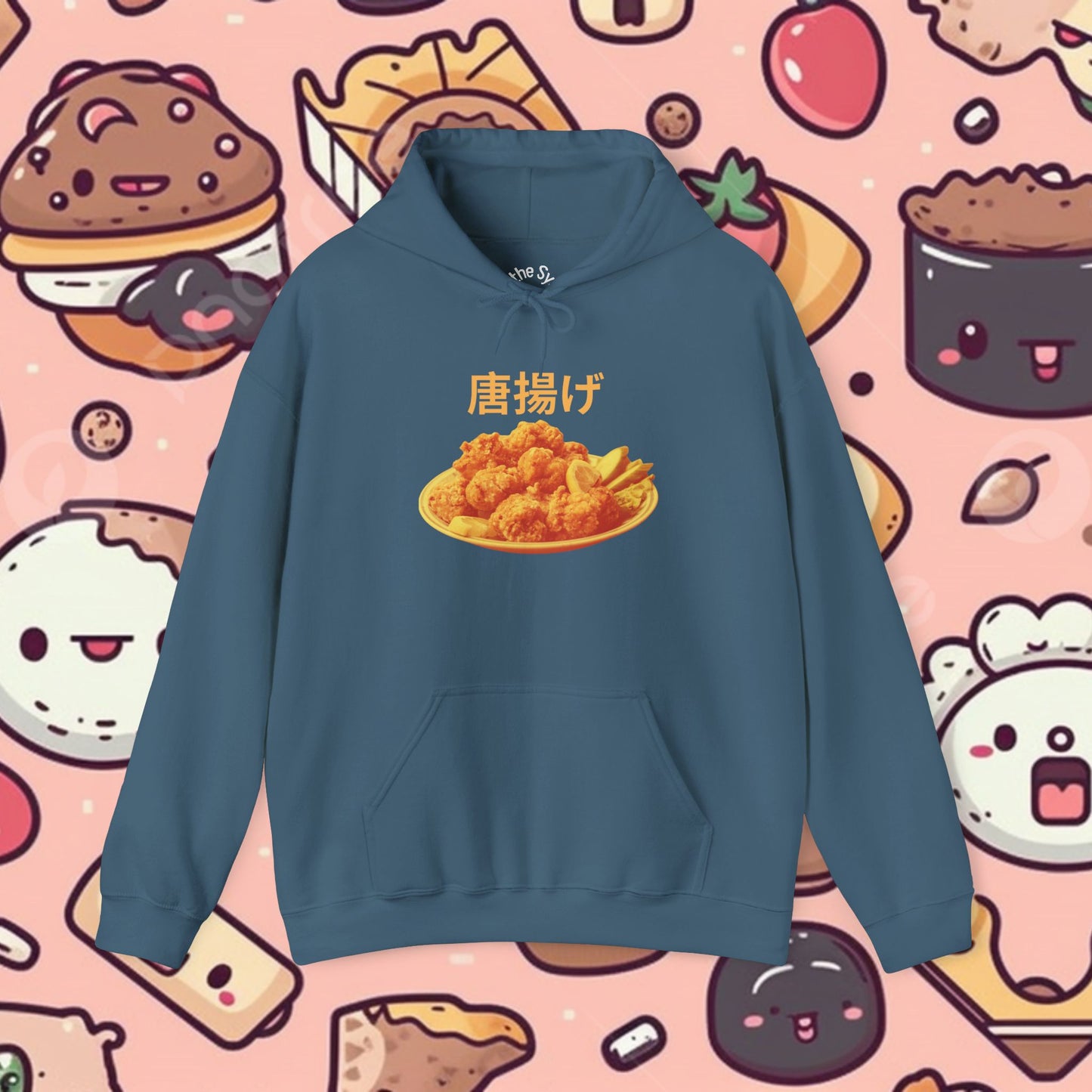 KARAAGE!!!! Relaxed Fit Hoodie