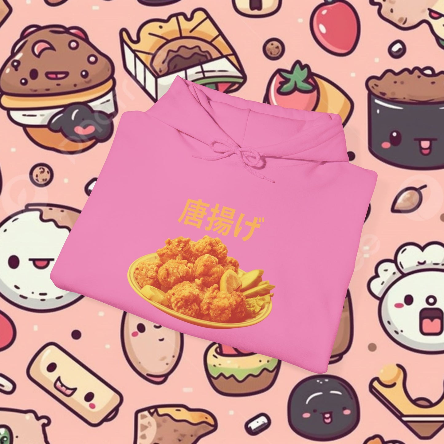 KARAAGE!!!! Relaxed Fit Hoodie