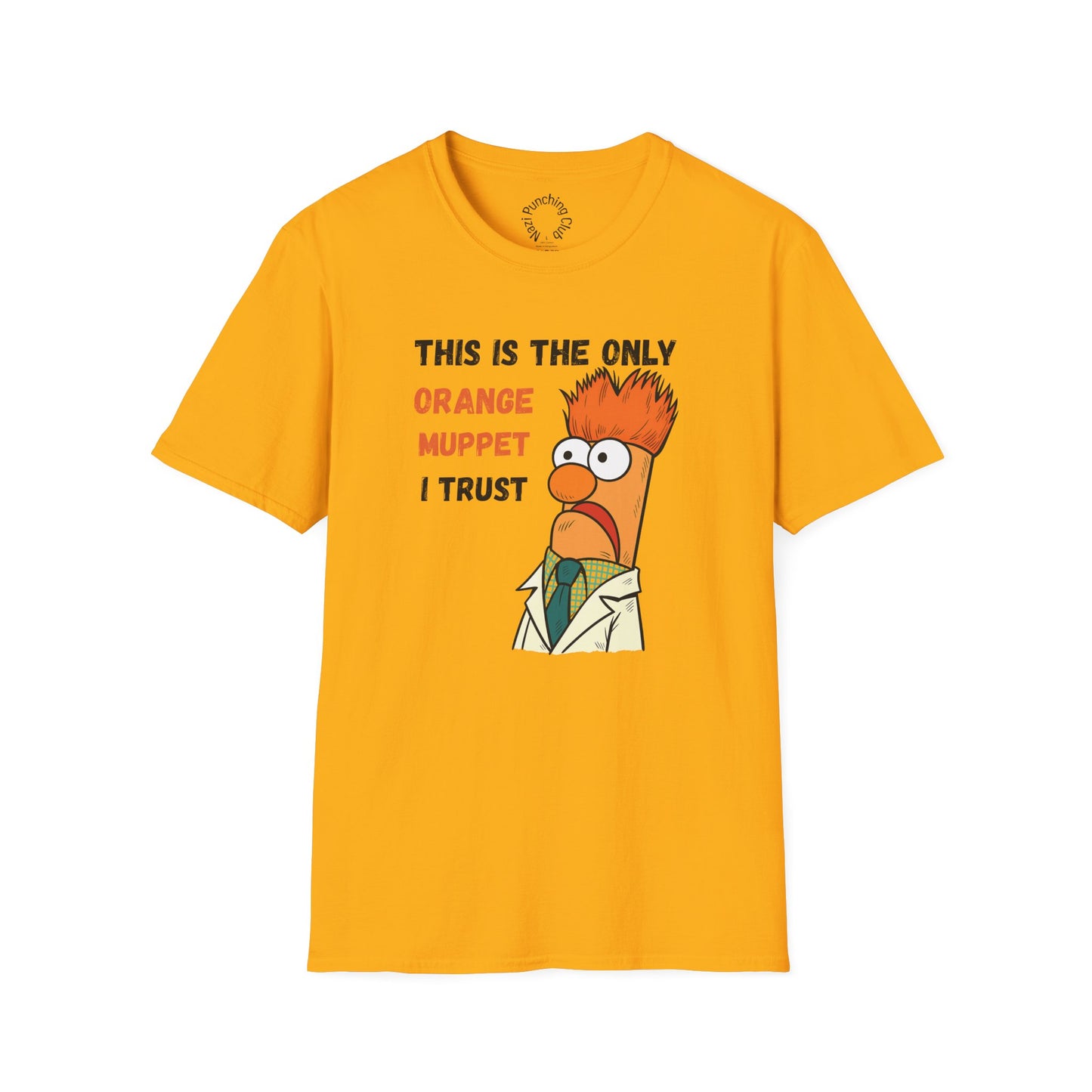 Orange Muppet Softstyle T-shirt