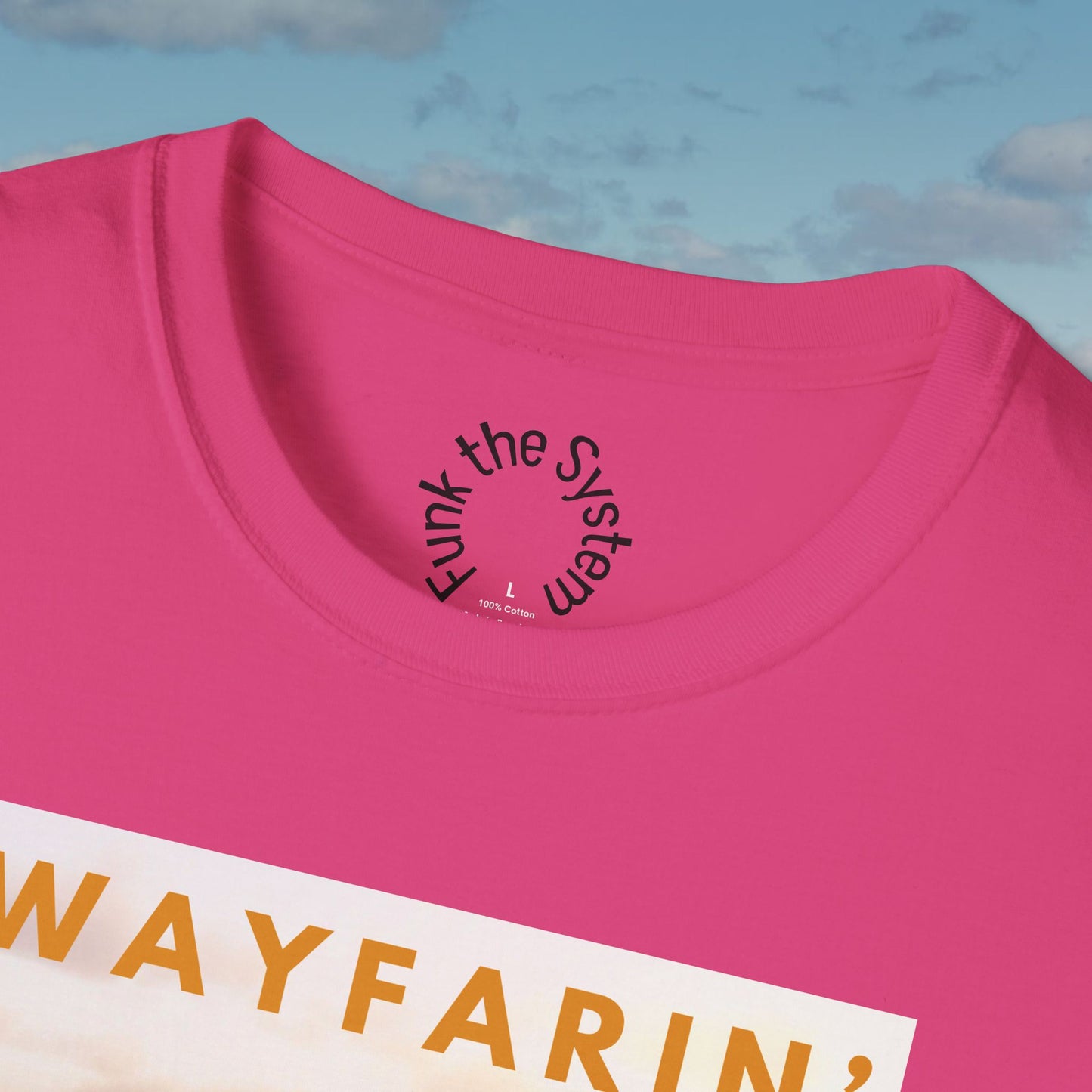 Wayfarin' (RDR2 Magazine Cover) Softstyle T-shirt