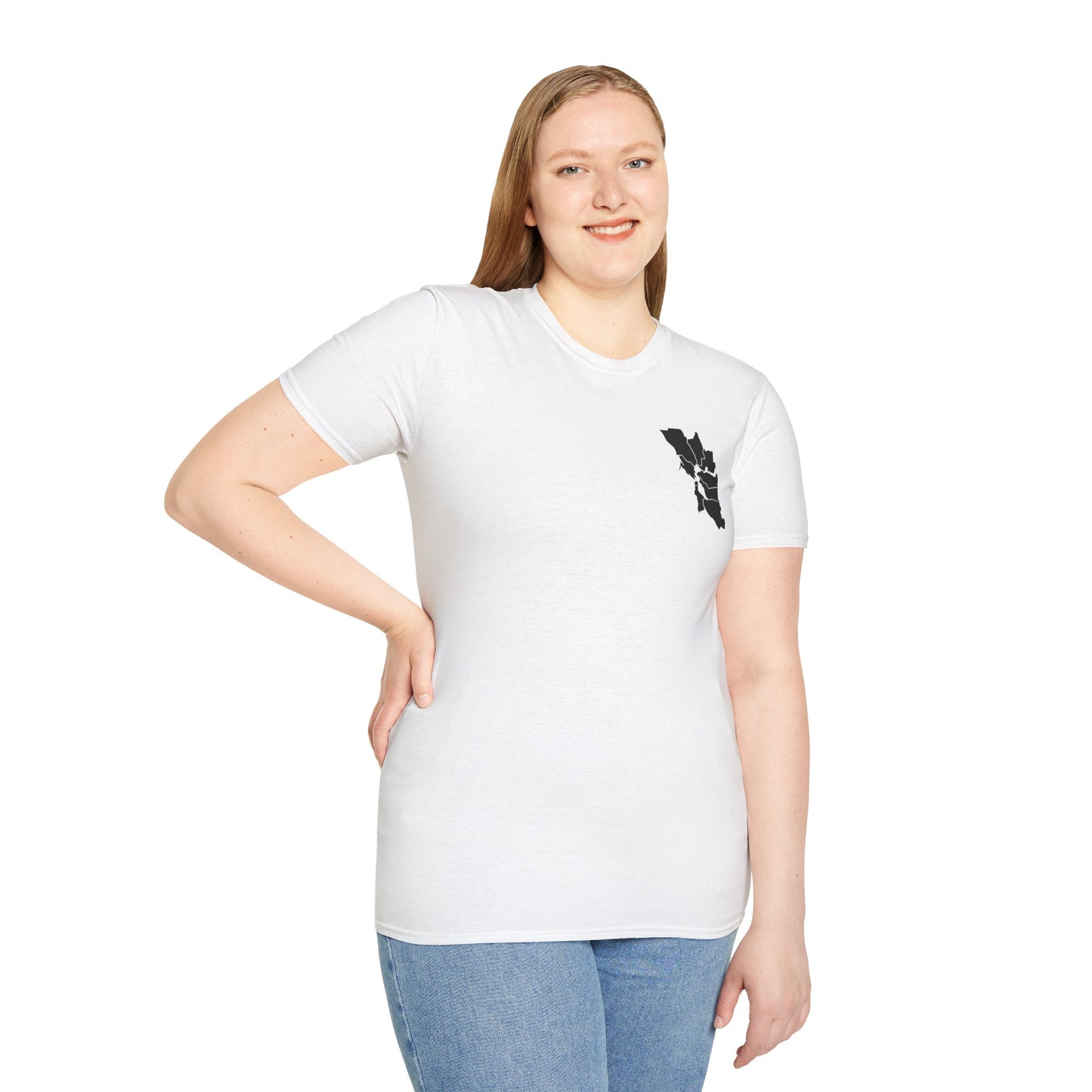 Reverse Hella Local, Hella Loyal - Softstyle T-shirt