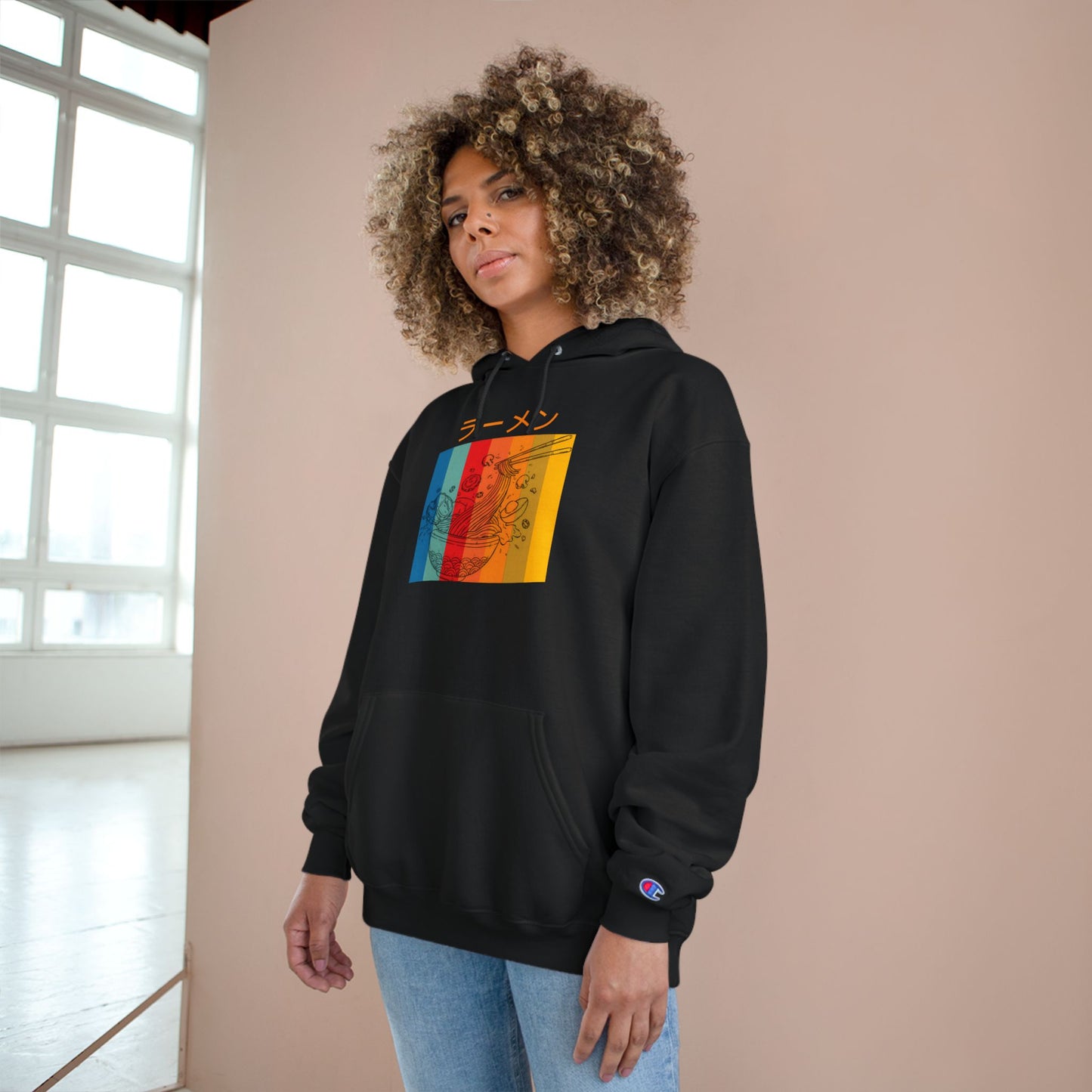 Ramen!! Medium-Heavy Champion Hoodie