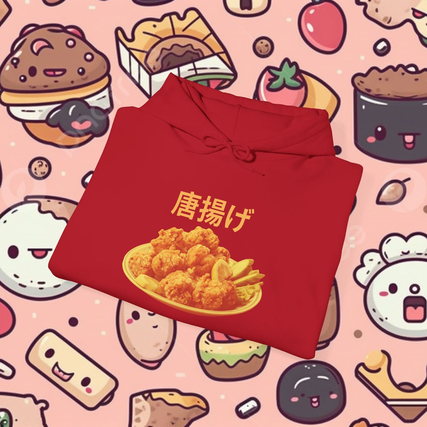 KARAAGE!!!! Relaxed Fit Hoodie