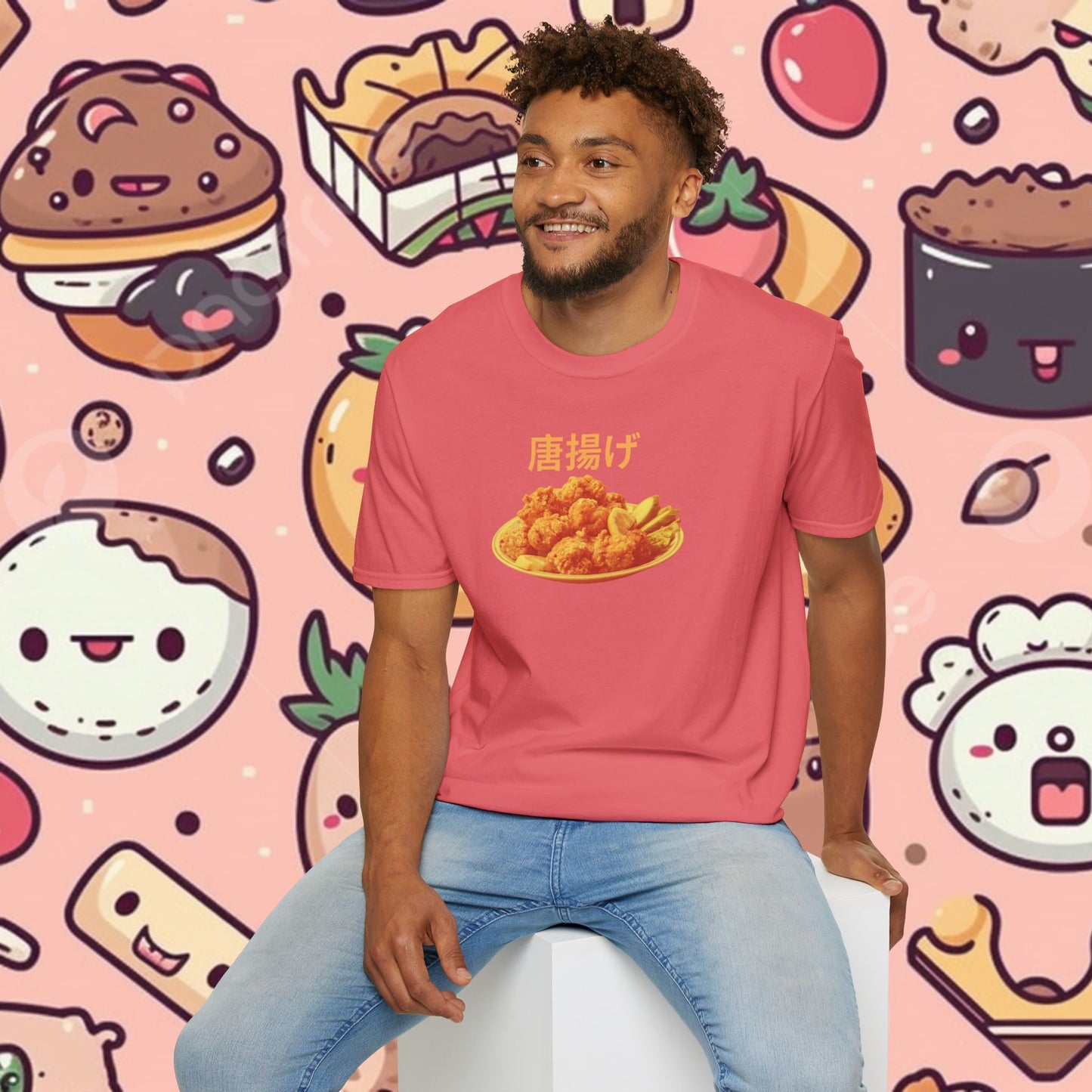 Karaage!! - Softstyle T-shirt