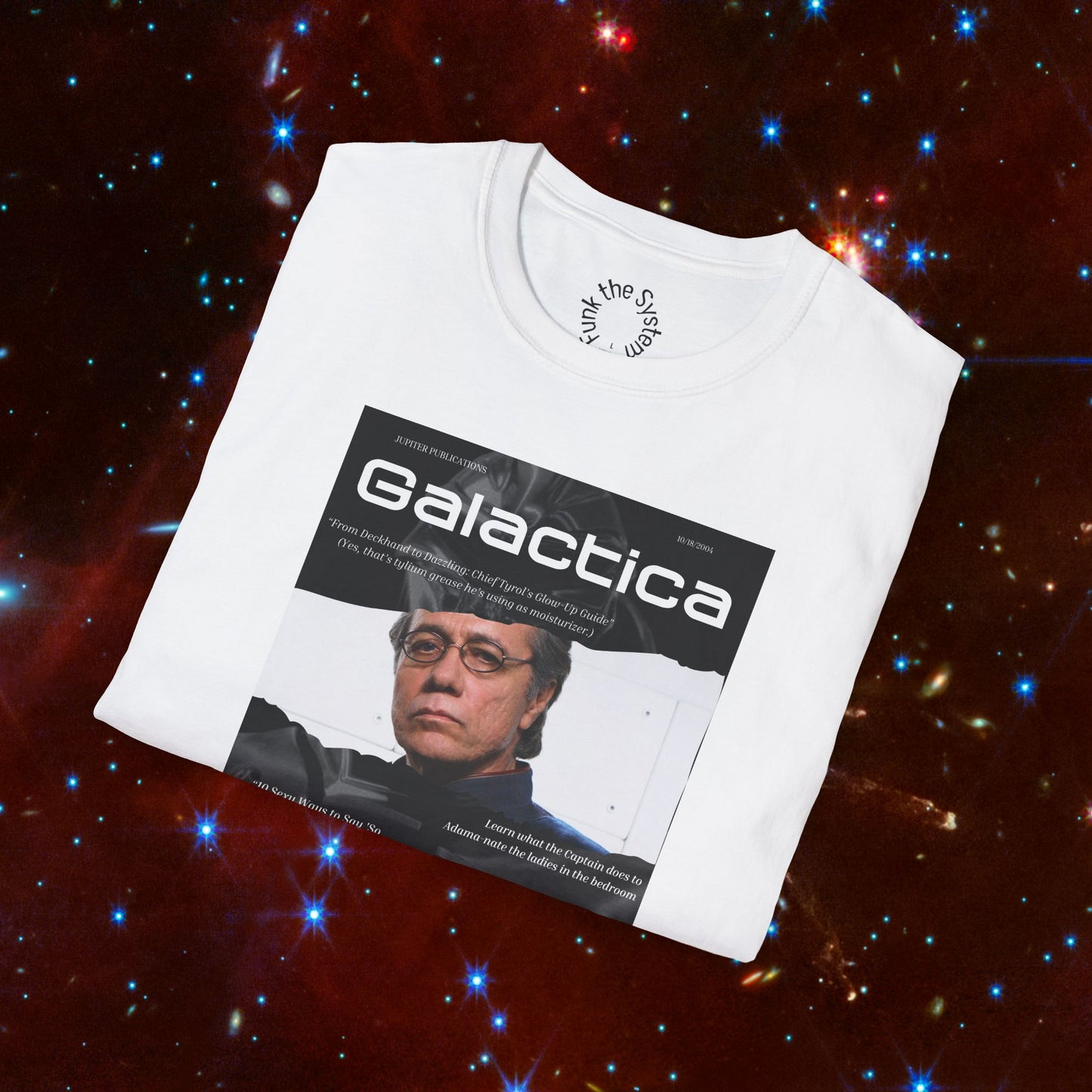 Galactica Magazine Softstyle T-shirt