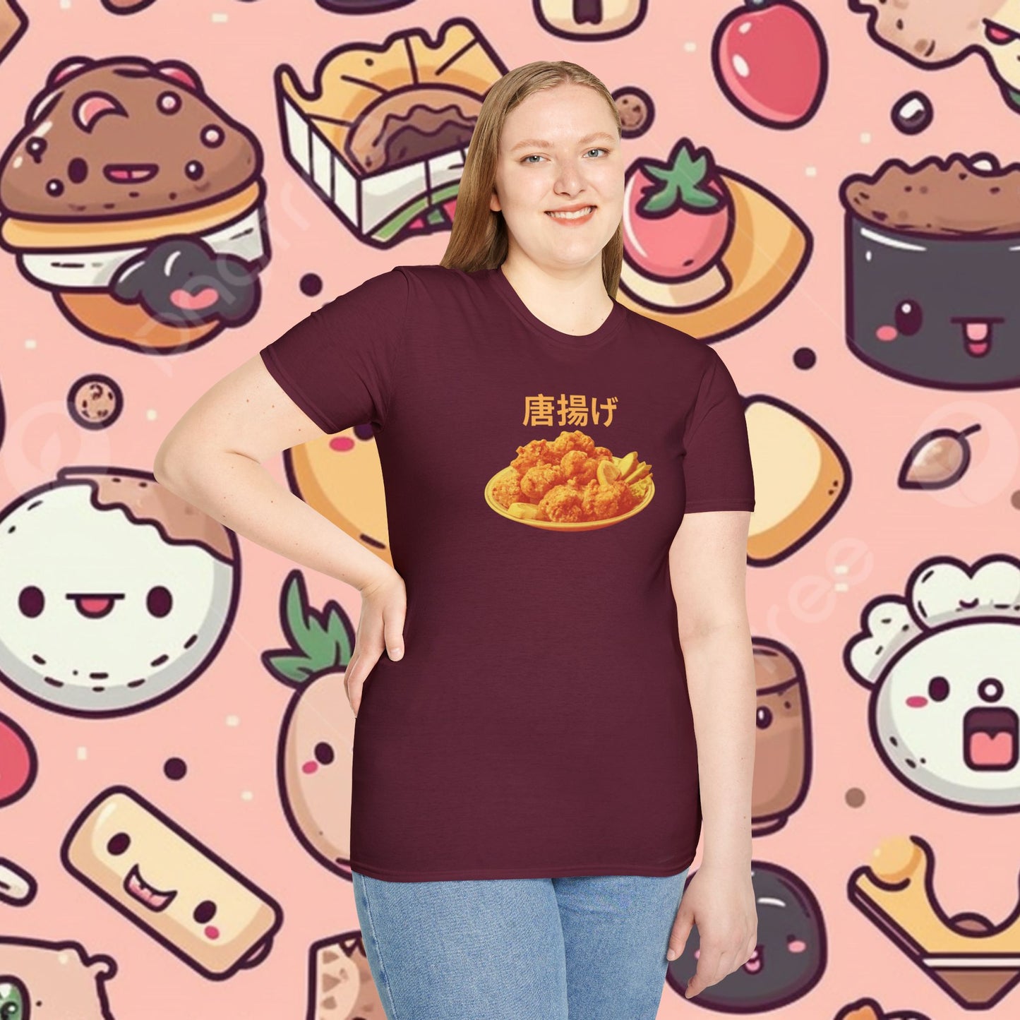 Karaage!! - Softstyle T-shirt