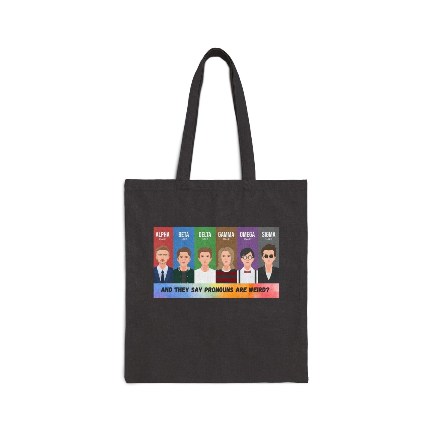 Pronouns Canvas Tote