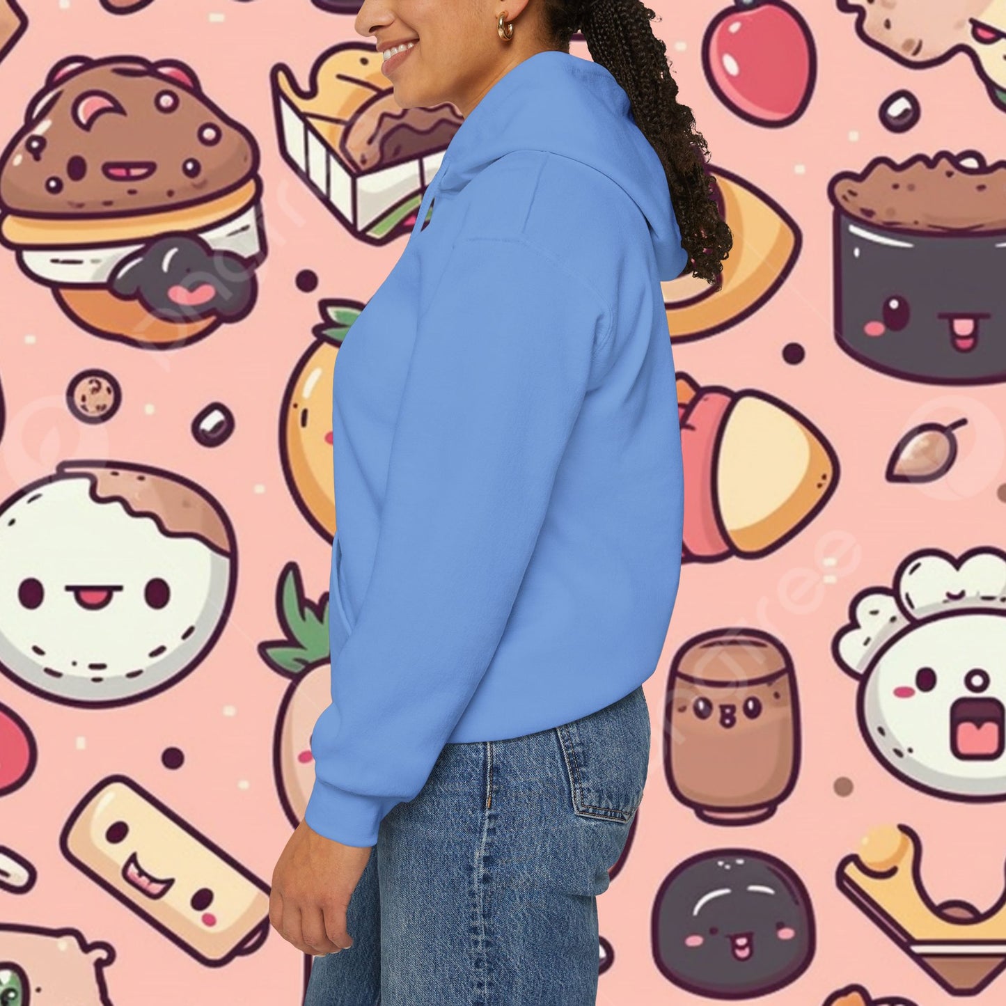 KARAAGE!!!! Relaxed Fit Hoodie