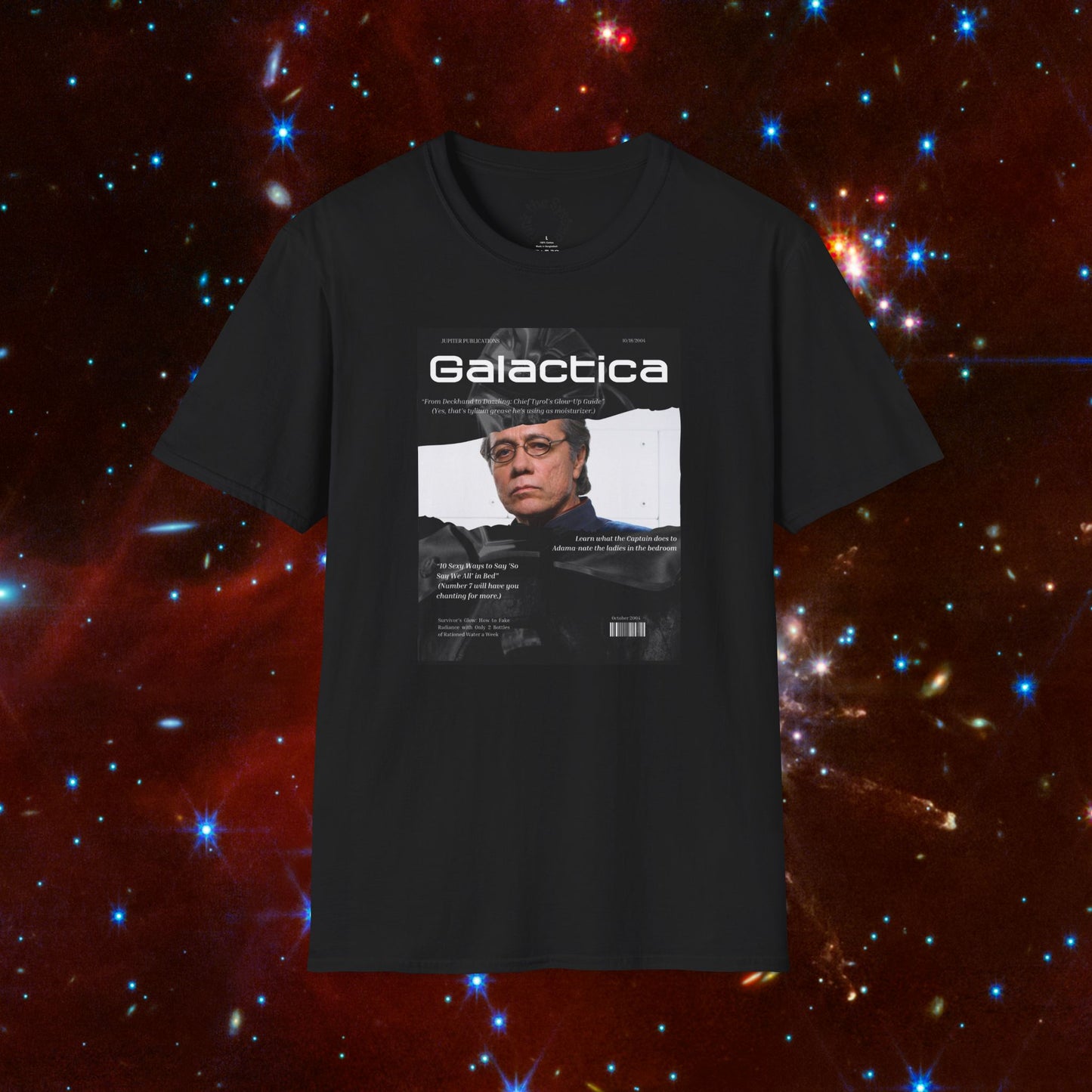 Galactica Magazine Softstyle T-shirt