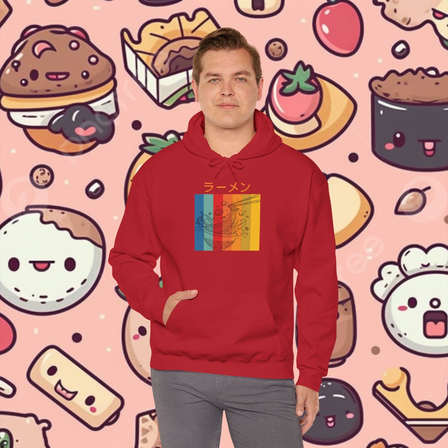 Ramen!! Relaxed Fit Hoodie