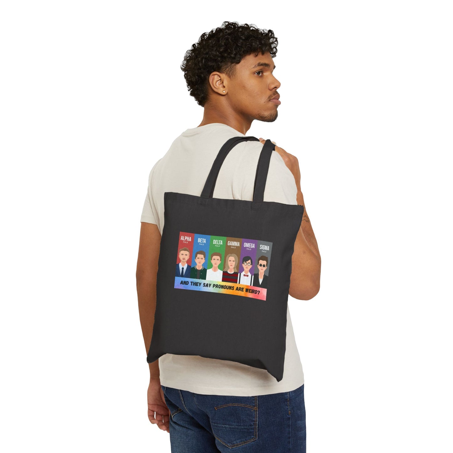 Pronouns Canvas Tote