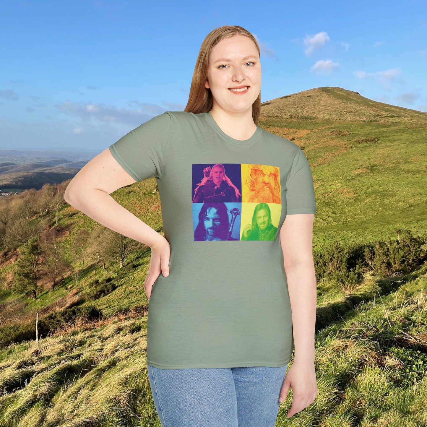 The Fellowship - The Tall Ones - Softstyle T-shirt