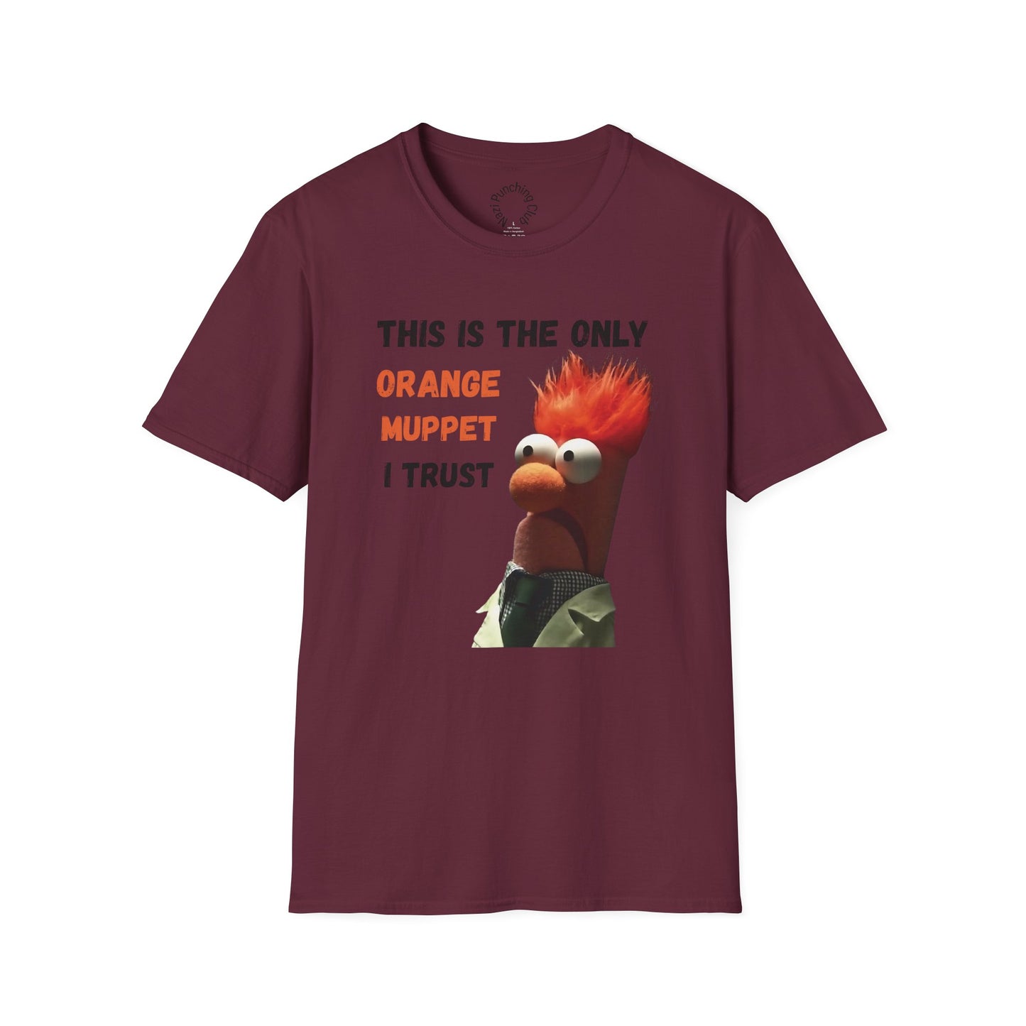 Orange Muppet SoftStyle T-Shirt