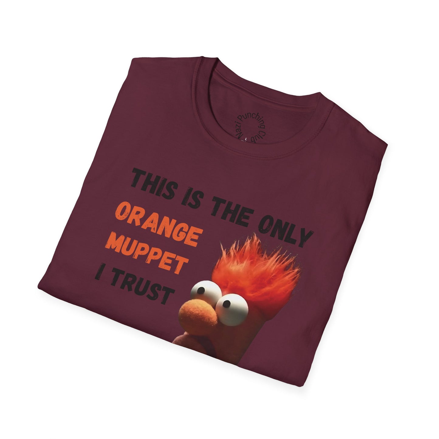 Orange Muppet SoftStyle T-Shirt
