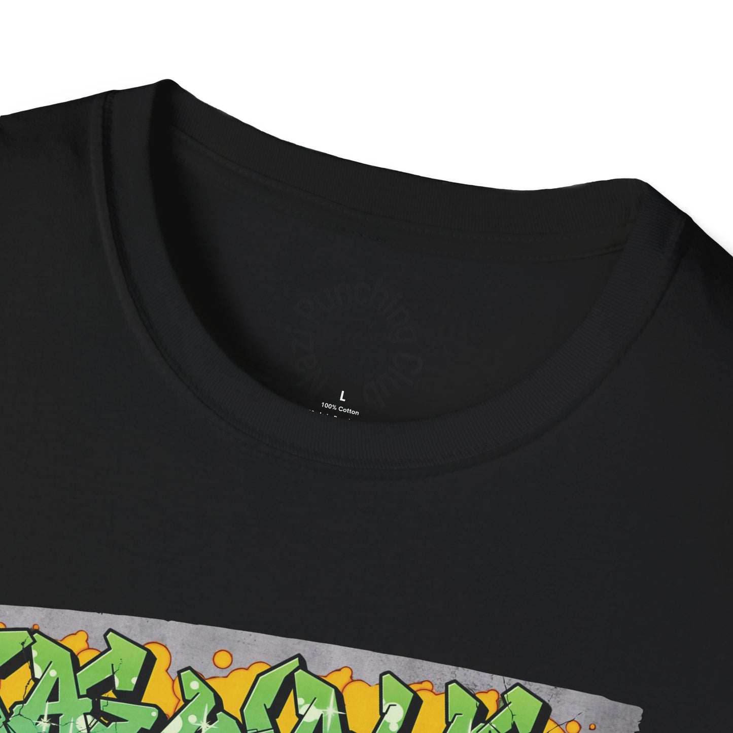 Tag Walls, Punch Fascists Softstyle T-shirt