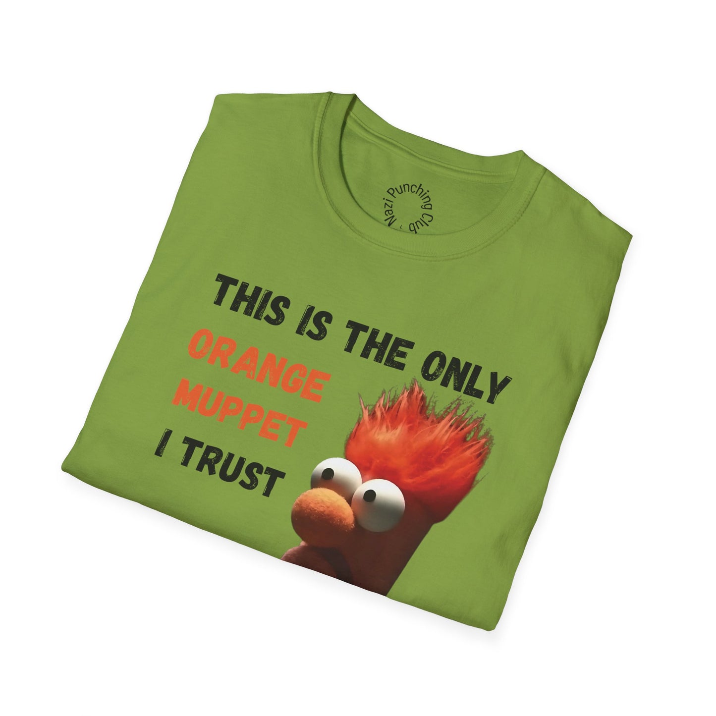 Orange Muppet SoftStyle T-Shirt