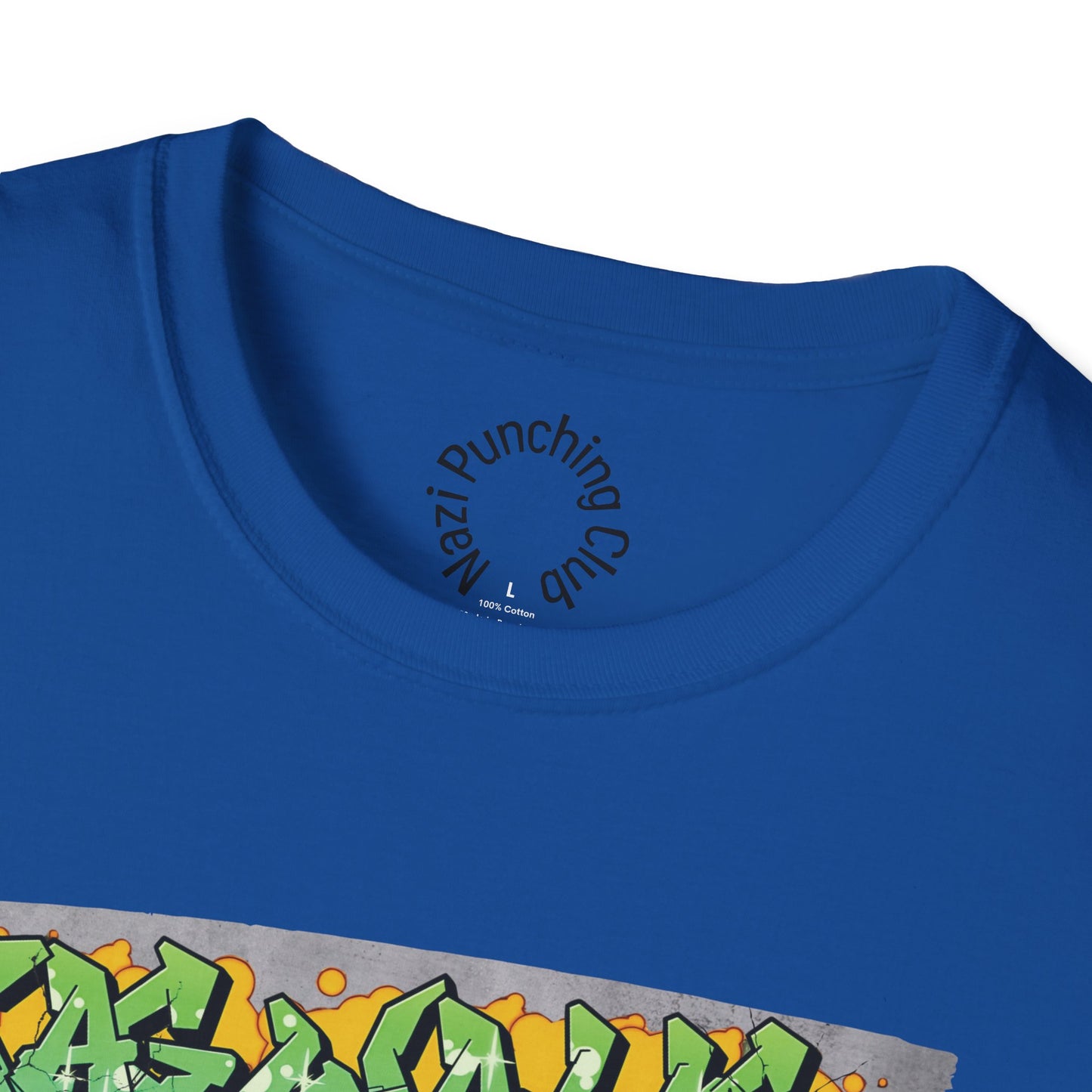 Tag Walls, Punch Fascists Softstyle T-shirt