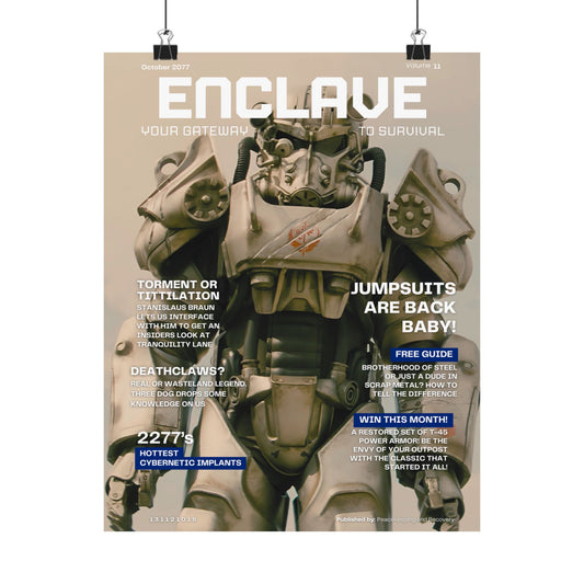 Enclave (Fallout Magazine Cover)