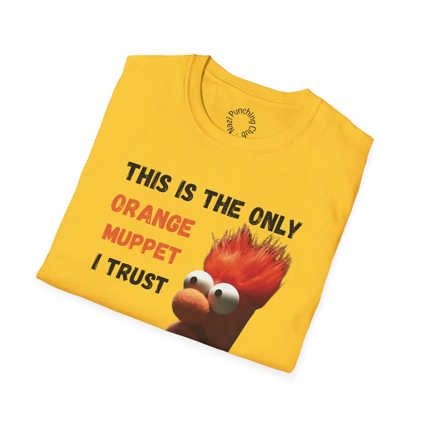 Orange Muppet SoftStyle T-Shirt