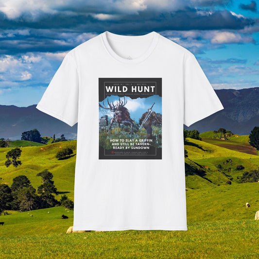 Wild Hunt (Witcher Magazine Cover) Softstyle T-shirt