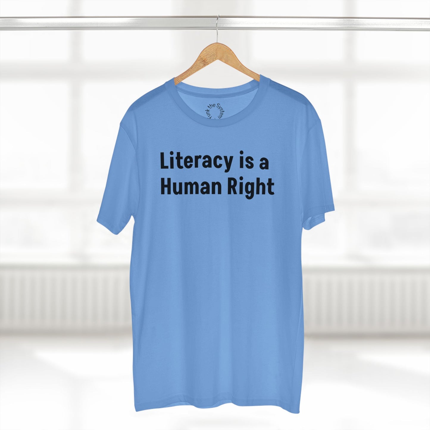 Literacy is a Human Right Staple Tshirt