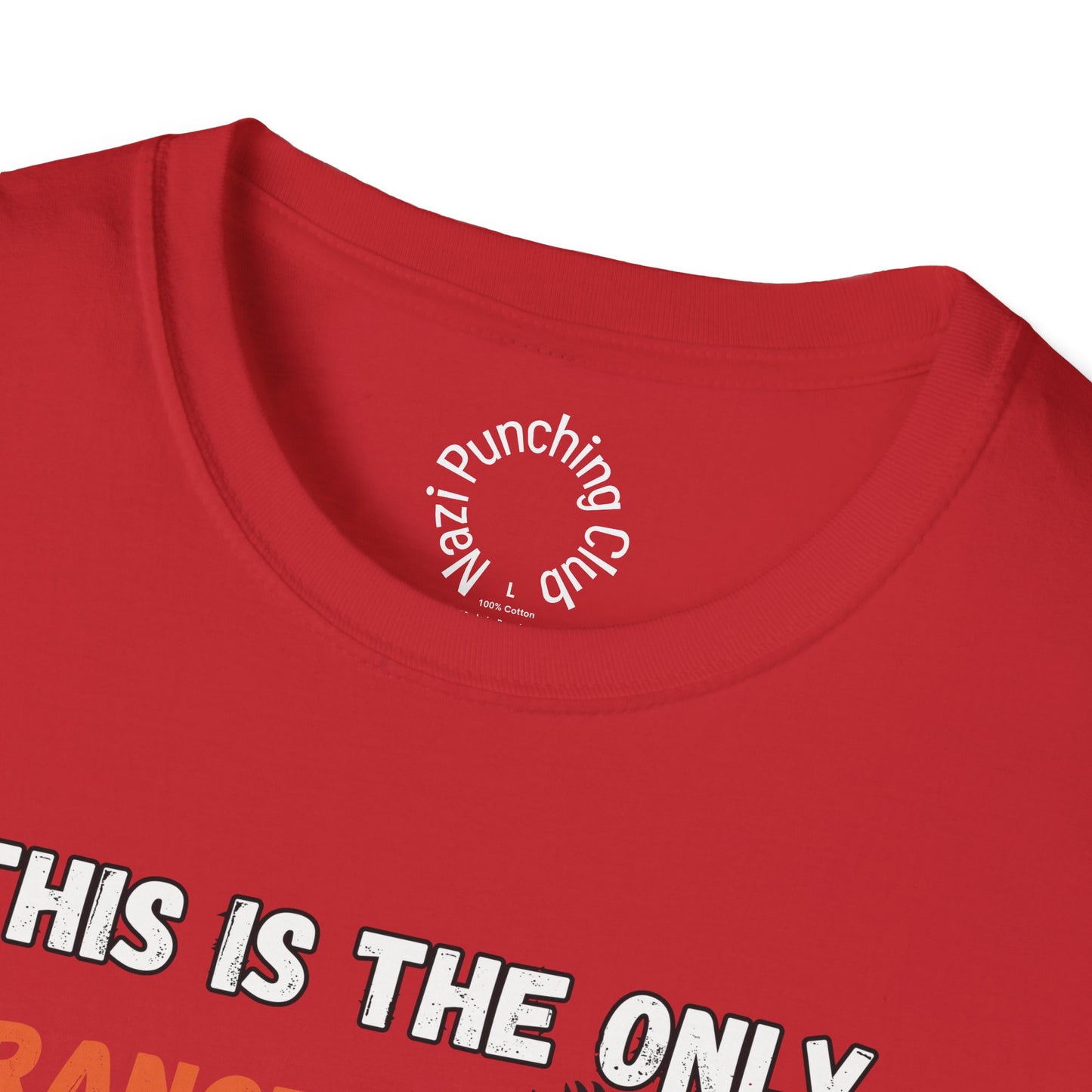 Orange Muppet Softstyle T-shirt