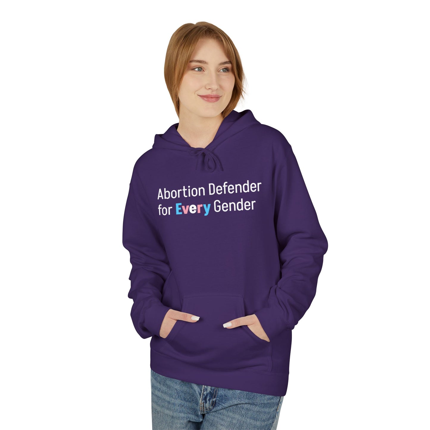Abortion Defender Relaxed Fit Hoodie
