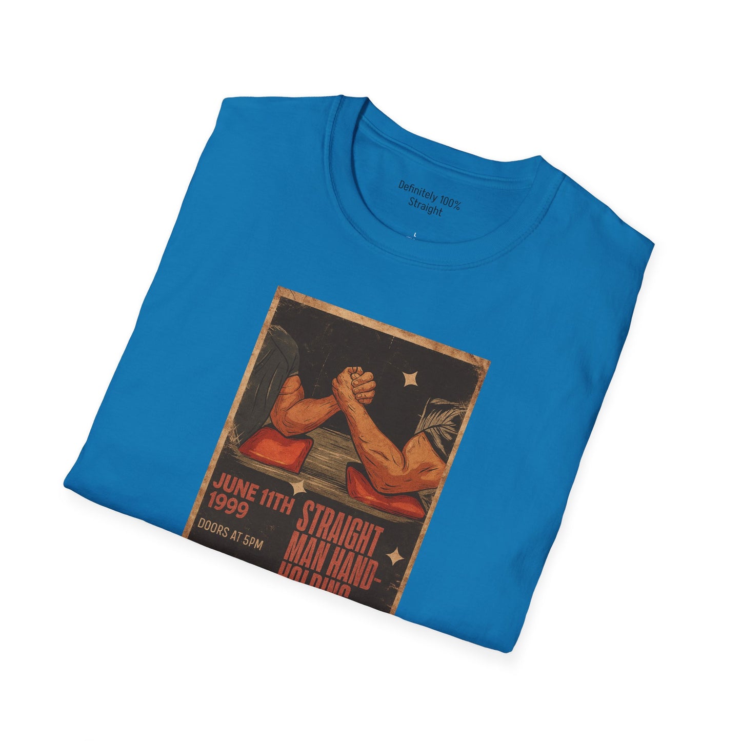 Straight Man Hand-Holding Championship Unisex T-Shirt