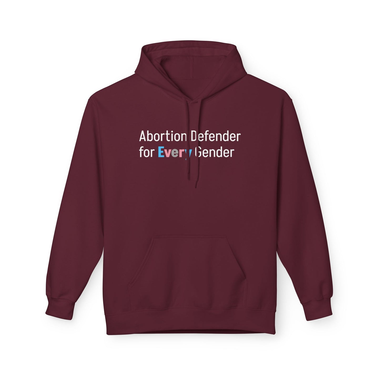 Abortion Defender Relaxed Fit Hoodie
