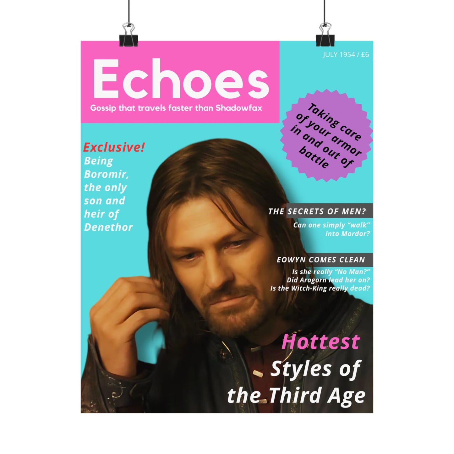 Echoes: For Gondorians Magazine Cover