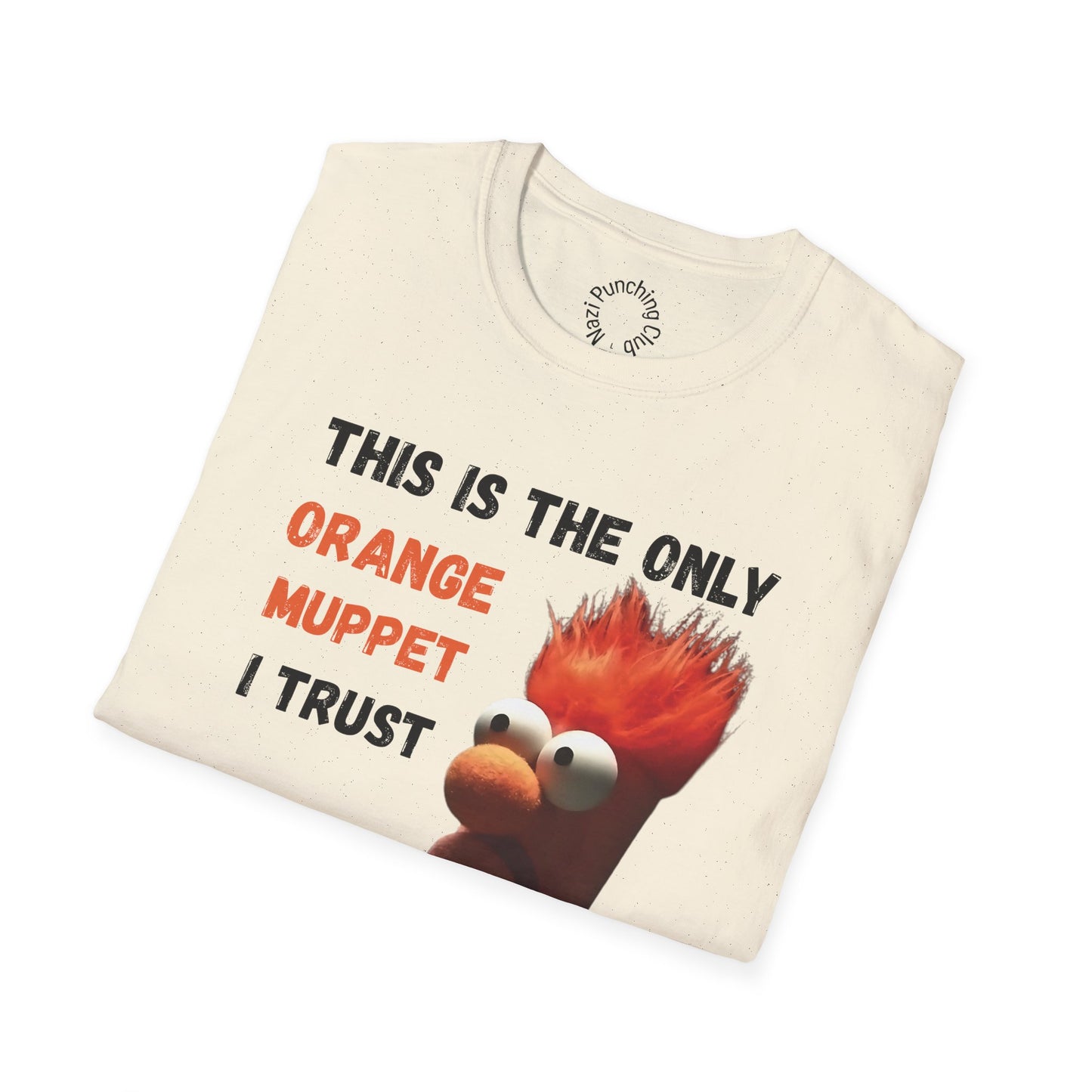 Orange Muppet SoftStyle T-Shirt