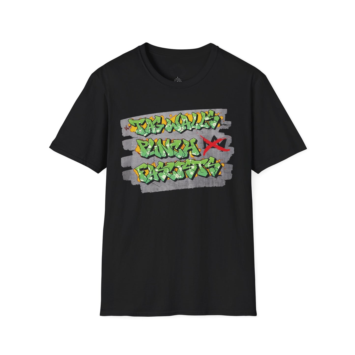 Tag Walls, Punch Fascists Softstyle T-shirt