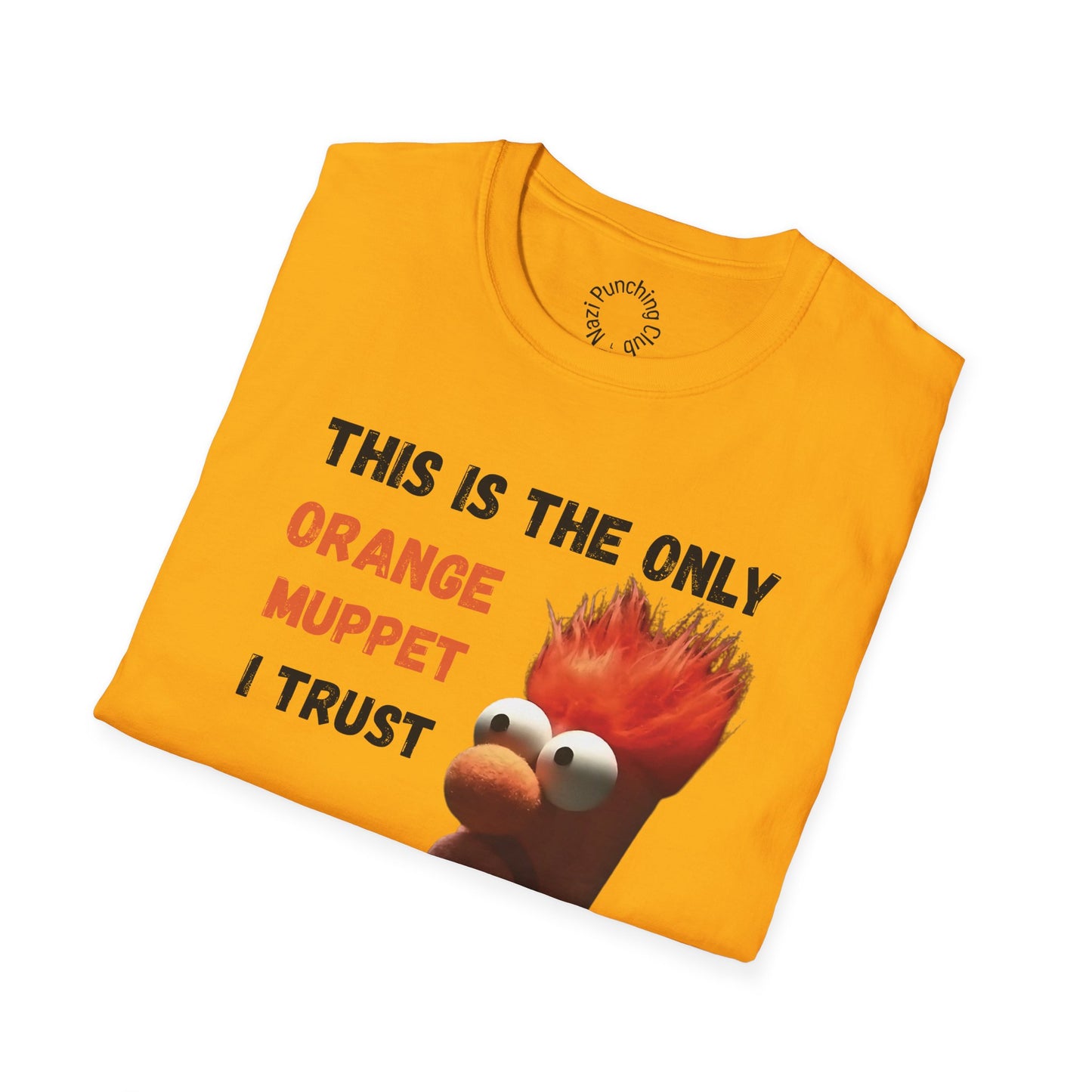 Orange Muppet SoftStyle T-Shirt