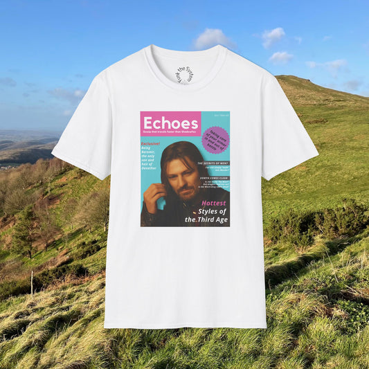 Echoes (LOTR Magazine Cover Shirt) Softstyle T-shirt