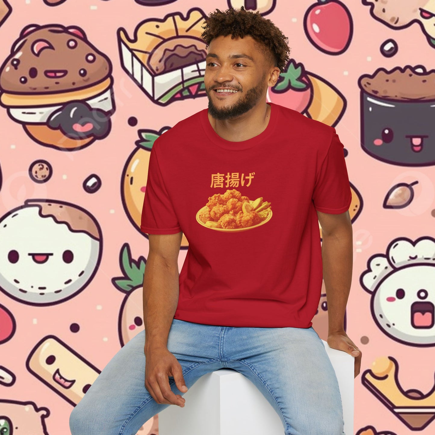 Karaage!! - Softstyle T-shirt