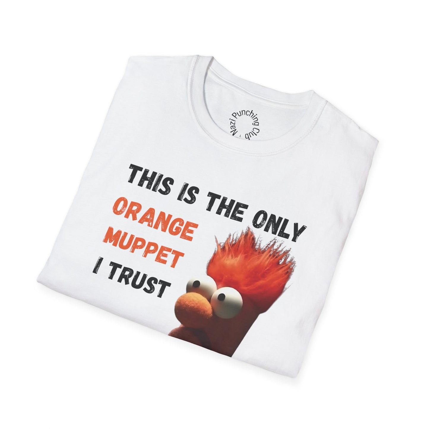 Orange Muppet SoftStyle T-Shirt