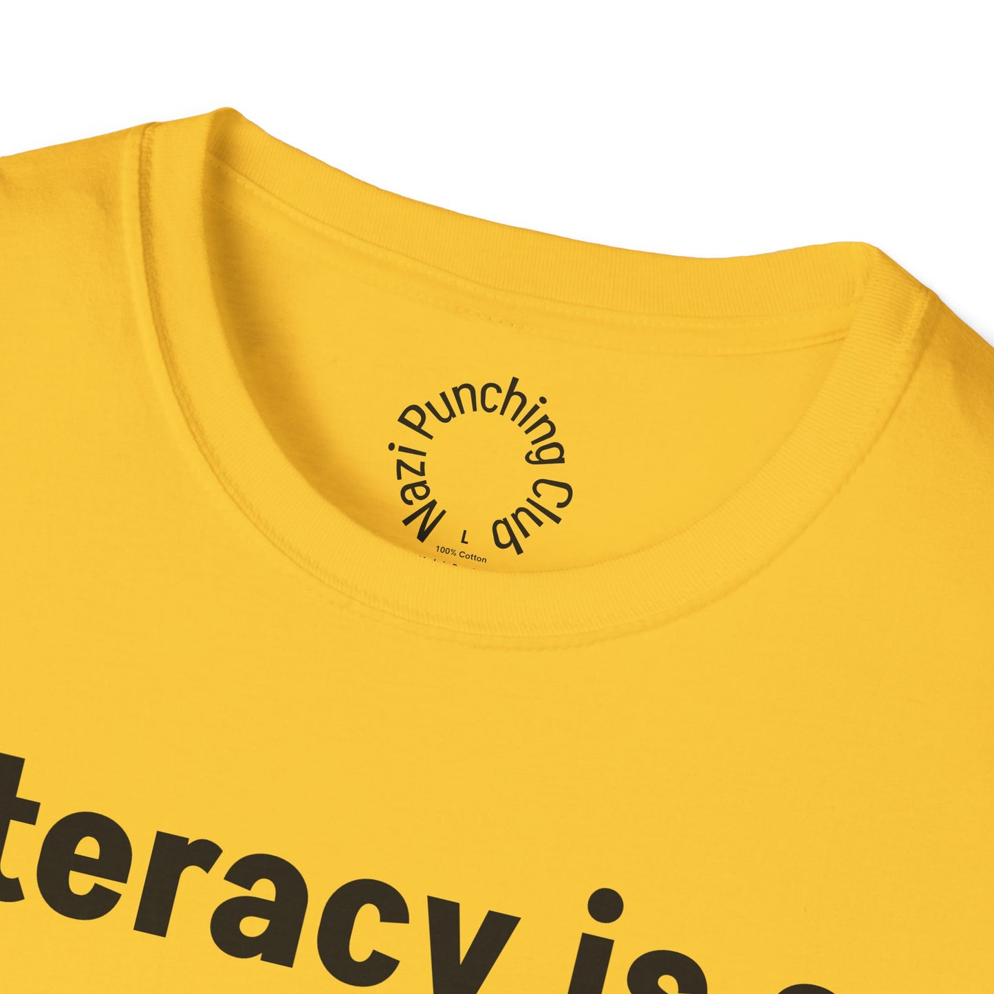 Literacy is a Human Right Softstyle T-shirt