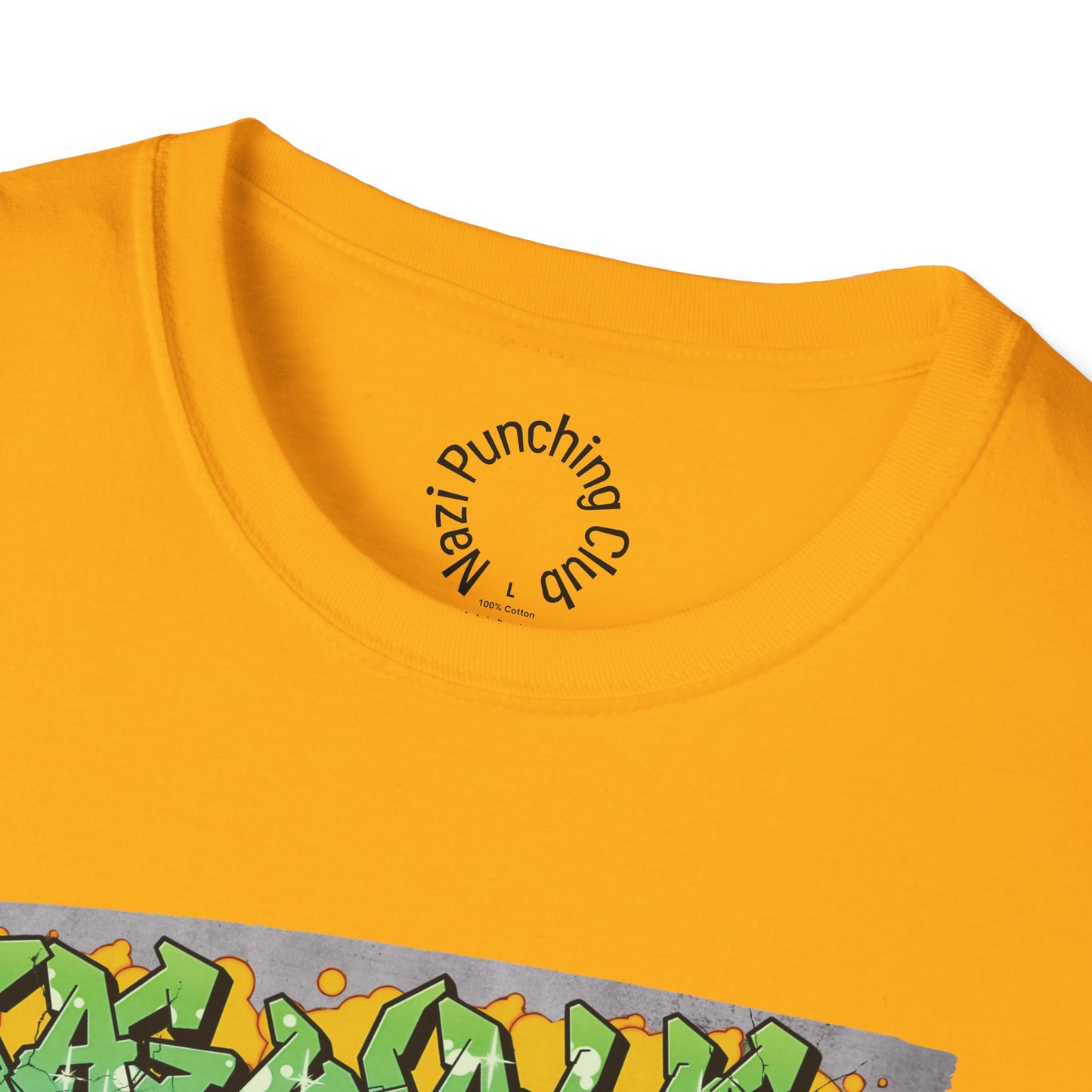 Tag Walls, Punch Fascists Softstyle T-shirt