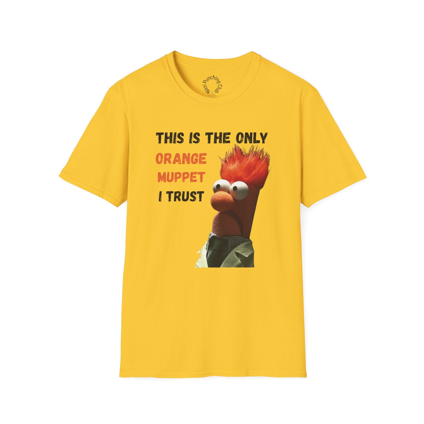 Orange Muppet SoftStyle T-Shirt